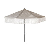 Handgeknoopte Parasol - White Sand - 250cm - Handgeknoopte parasol - Todo Bien - livinglovely.nl