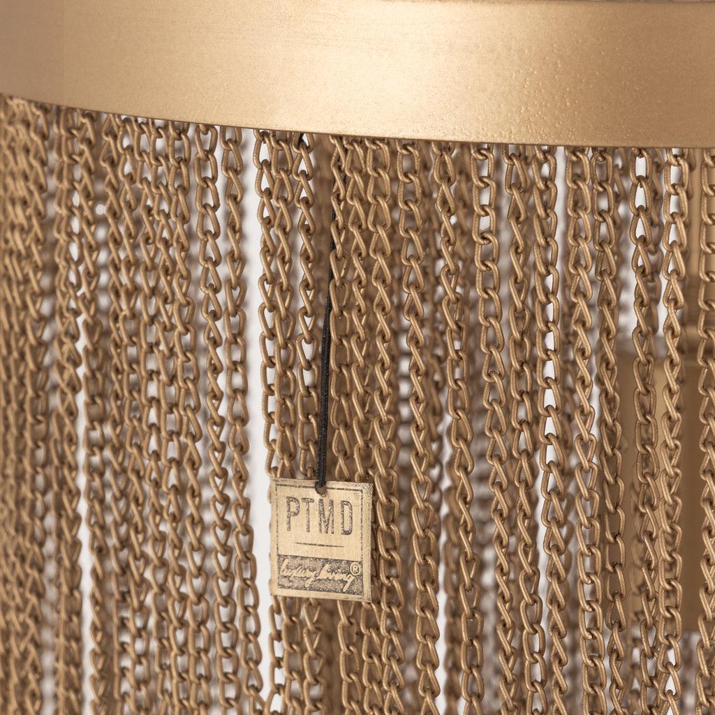 Hanglamp Brenton - 30x30x50 cm - Ijzer - Goud PTMD - Hanglamp - PTMD - livinglovely.nl