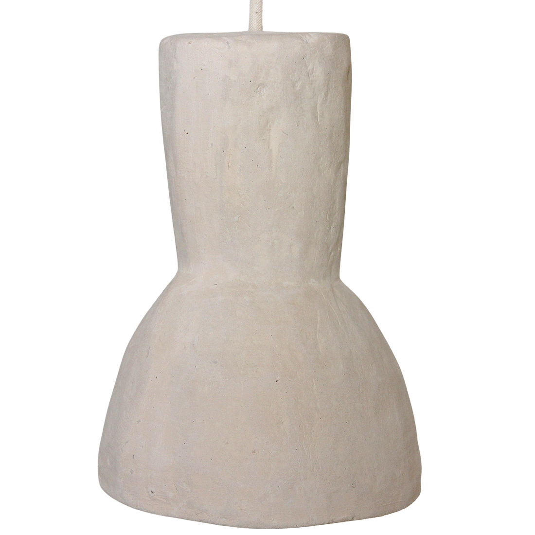 Hanglamp Chalk Moro van Raw Materials, handgevormde kalklook uit de Chalk serie