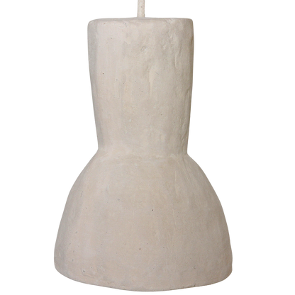 Hanglamp Chalk Moro van Raw Materials, handgevormde kalklook uit de Chalk serie