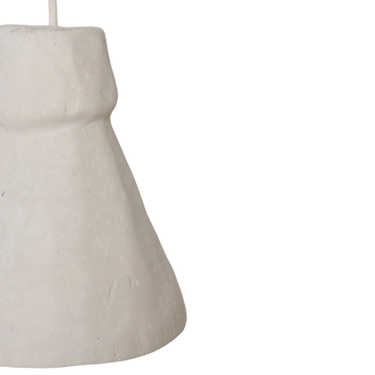 Hanglamp Chalk Pugal van Raw Materials, handgevormde kalklook uit de Chalk serie