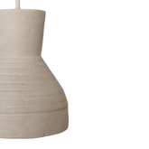 Hanglamp Chalk Sukkur van Raw Materials, handgevormde kalklook uit de Chalk serie
