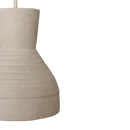 Hanglamp Chalk Sukkur van Raw Materials, handgevormde kalklook uit de Chalk serie
