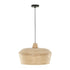 Hanglamp Kuala Lumpur Small van MUST Living, ronde gevlochten bamboe kap in naturel