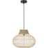 Hanglamp Las Dalias Large van MUST Living in naturel, pitrit, volledig in beeld op een neutrale achtergrond