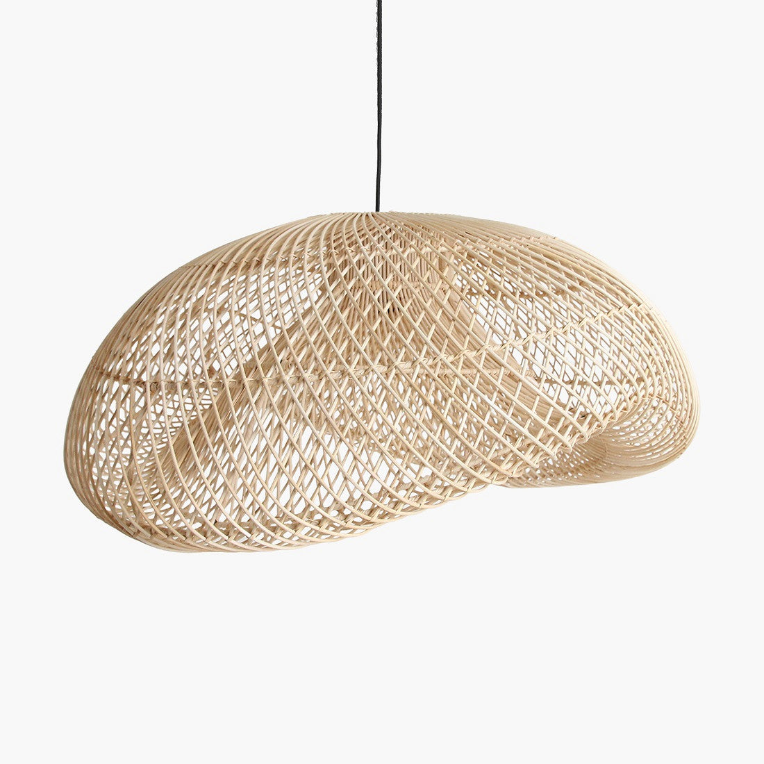 Hanglamp Maze Organic Naturel XL Raw Materials 75x31cm - Hanglamp - Raw Materials - livinglovely.nl
