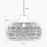 Hanglamp Maze Raw Materials - Hanglamp - Raw Materials - livinglovely.nl