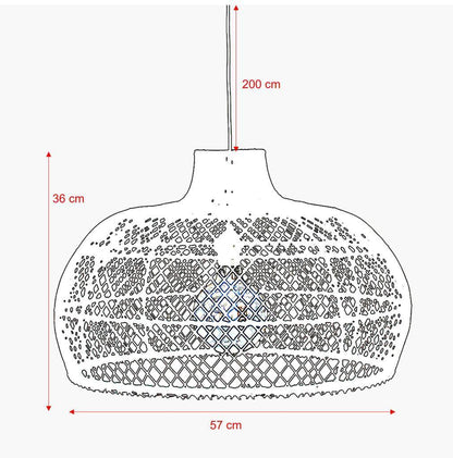 Hanglamp Maze Raw Materials - Hanglamp - Raw Materials - livinglovely.nl