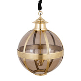 Hanglamp Mikk L - 66x66x91 cm - Glas - Messing PTMD - Hanglamp - PTMD - livinglovely.nl
