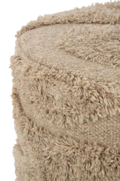 Hanglamp Rond Raffia Zwart/Naturel Large , Hanglamp , J-Line , livinglovely.nl