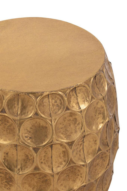 Hanglamp Rond Raffia Zwart/Naturel Large , Hanglamp , J-Line , livinglovely.nl