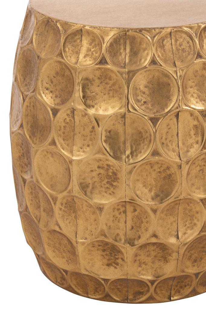 Hanglamp Rond Raffia Zwart/Naturel Large , Hanglamp , J-Line , livinglovely.nl