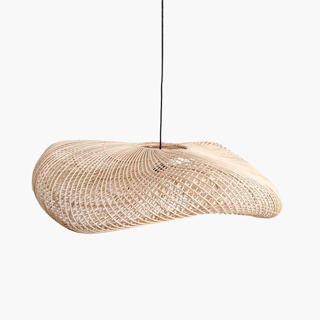 Hanglamp Wave Natural XL Raw Materials - Hanglamp - Raw Materials - livinglovely.nl