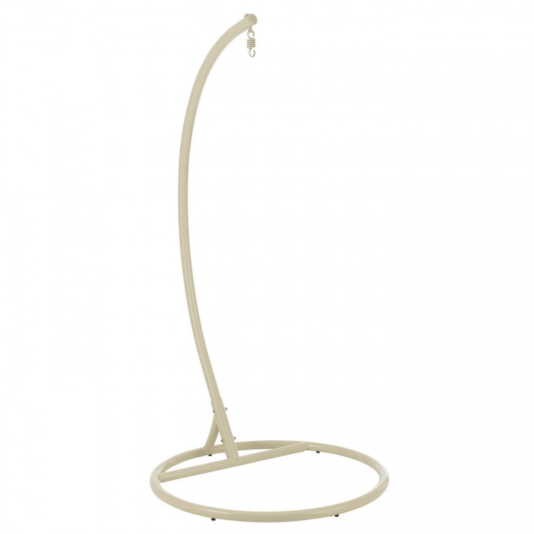 Hangstoel Egga Metaal/Koord Beige - Hangstoel - J-Line - livinglovely.nl