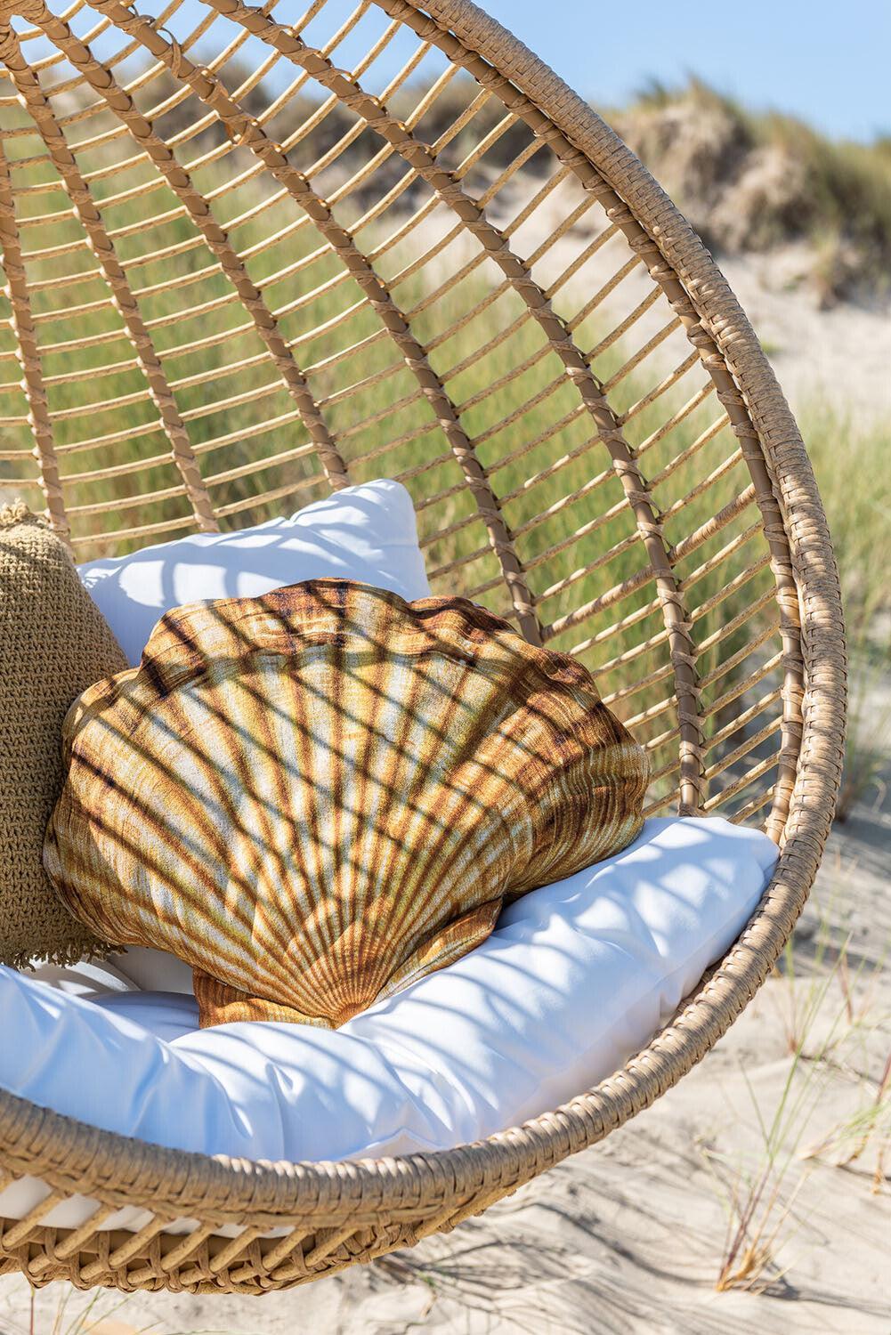 Hangstoel Rond Staal Naturel 119x110x193cm - Hangstoel - J-Line - livinglovely.nl