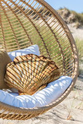 Hangstoel Rond Staal Naturel 119x110x193cm - Hangstoel - J-Line - livinglovely.nl