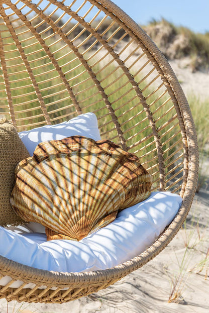 Hangstoel Rond Staal Naturel 119x110x193cm - Hangstoel - J-Line - livinglovely.nl