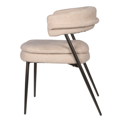 Helsinki Eetkamerstoel Cream PTMD - Eetkamerstoel - PTMD - livinglovely.nl