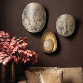Hen Natural stone veneer wall lamp large PTMD - Wandlamp - PTMD - livinglovely.nl