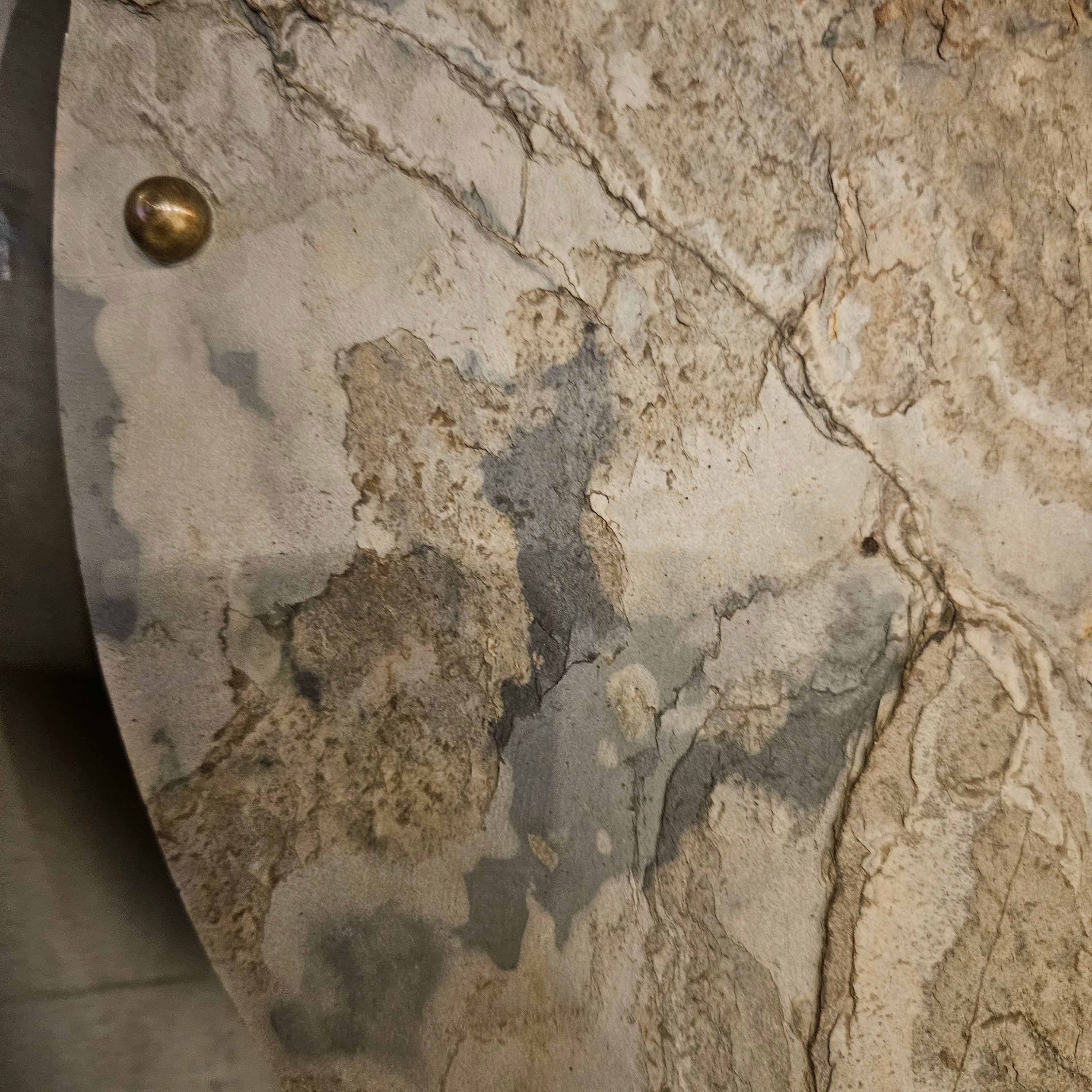 Hen Natural stone veneer wall lamp small PTMD - Wandlamp - PTMD - livinglovely.nl