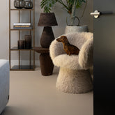 Hermes Beige Dining Chair Hair PTMD - Eetkamerstoel - PTMD - livinglovely.nl