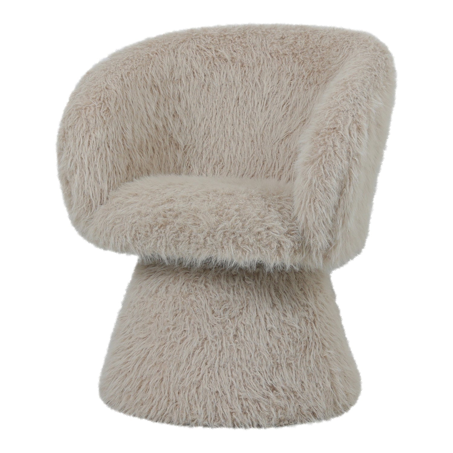 Hermes Beige Dining Chair Hair PTMD - Eetkamerstoel - PTMD - livinglovely.nl