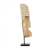 Het Cowrie Masker on Stand - Large , Ornament , Bazar Bizar , livinglovely.nl