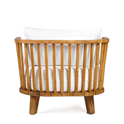 Het Malawi Dagbed - Naturel Wit - Ligbed - Bazar Bizar - livinglovely.nl
