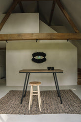 Het Seagrass Tapijt - Naturel Zwart - 180x240 - Vloerkleed - Bazar Bizar - livinglovely.nl