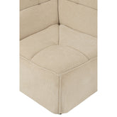 Hoekstuk Modulaire Sofa Beige J-Line