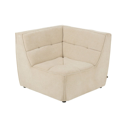 Hoekstuk Modulaire Sofa Beige J-Line