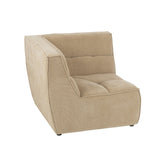 Hoekstuk Modulaire Sofa Donker Beige J-Line