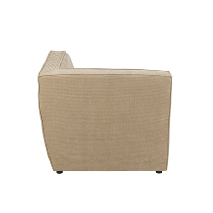 Hoekstuk Modulaire Sofa Donker Beige J-Line