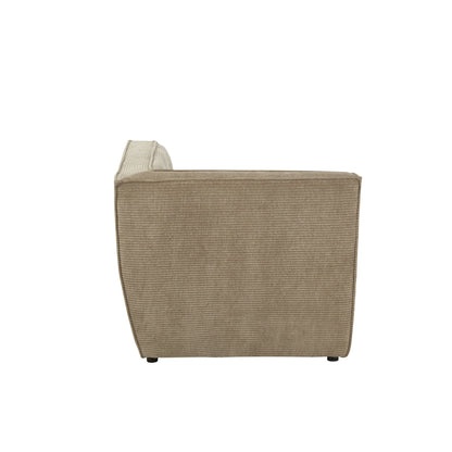 Hoekstuk Modulaire Sofa Donker Taupe J-Line