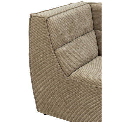 Hoekstuk Modulaire Sofa Donker Taupe J-Line