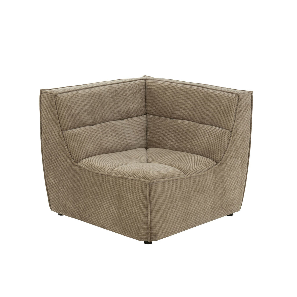 Hoekstuk Modulaire Sofa Donker Taupe J-Line