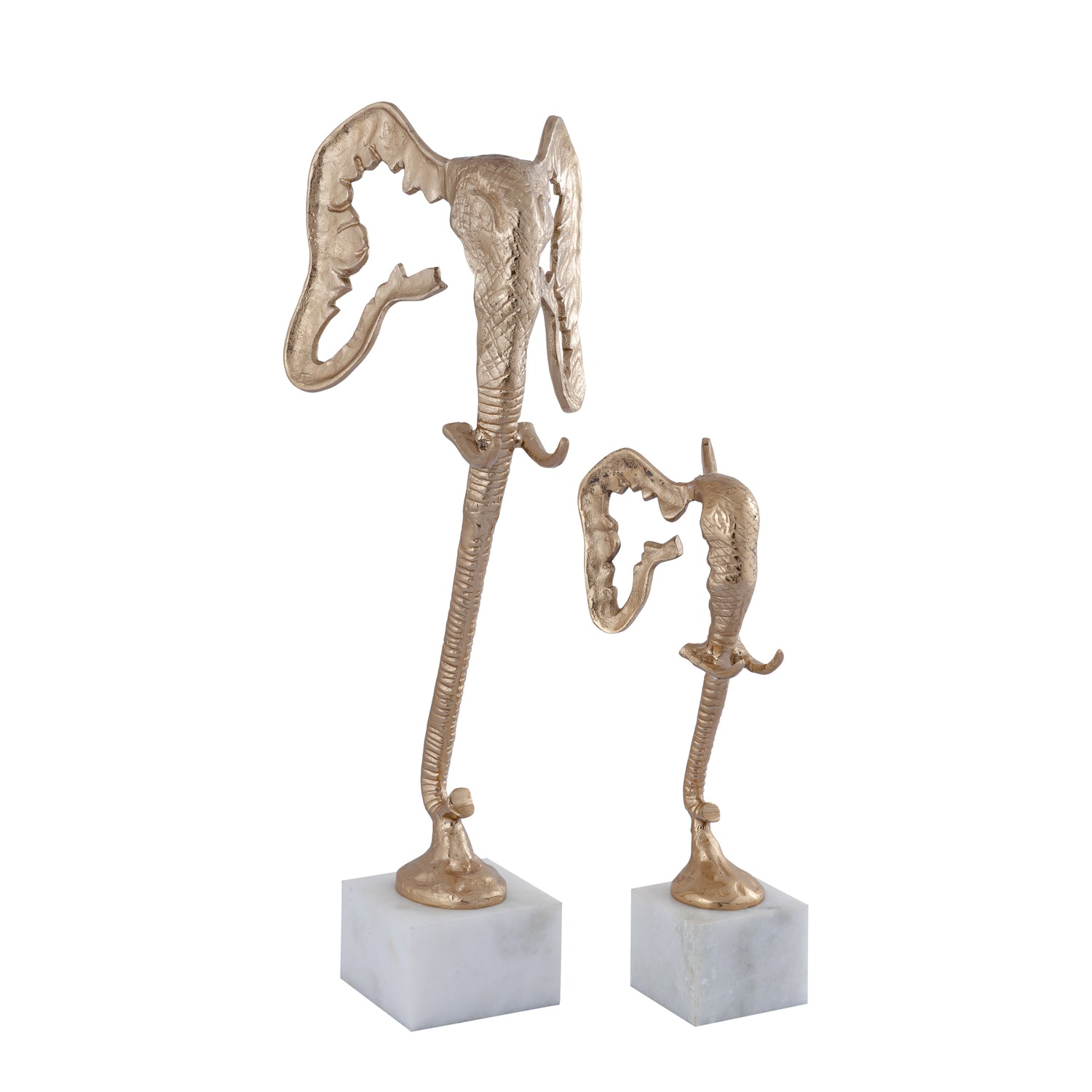 Horton Decoratief Beeld Champagne Elephant Marmer Small PTMD - Beeld - PTMD - livinglovely.nl