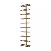 Icon Wijnrek - 10 x 27 x 116 cm - Ijzer - Goud PTMD - Wijnrek - PTMD - livinglovely.nl