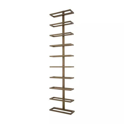 Icon Wijnrek - 10 x 27 x 116 cm - Ijzer - Goud PTMD - Wijnrek - PTMD - livinglovely.nl