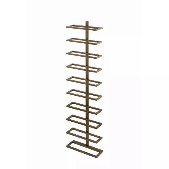 Icon Wijnrek - 10 x 27 x 116 cm - Ijzer - Goud PTMD - Wijnrek - PTMD - livinglovely.nl