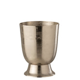 Ijsemmer Champagne Aluminium Zilver Small - Keukenaccessoire - J-Line - livinglovely.nl