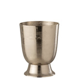 Ijsemmer Champagne Aluminium Zilver Small - Keukenaccessoire - J-Line - livinglovely.nl
