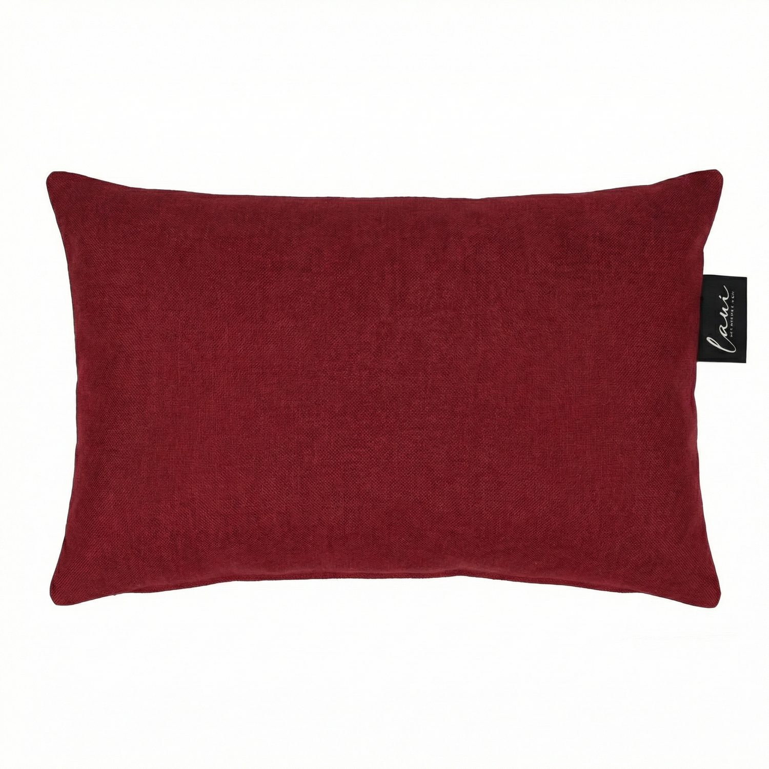 Laui Lounge Indoor Kussen Velvet Burgundy 60x40 cm in bordeauxrood fluweel