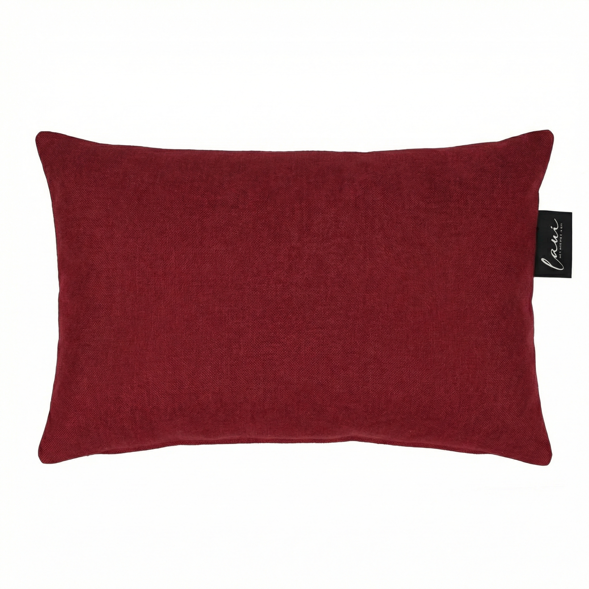 Laui Lounge Indoor Kussen Velvet Burgundy 60x40 cm in bordeauxrood fluweel