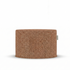 Laui Lounge Indoor Pouf Japandi Hazel Ø68x35 cm, brede ronde poef met linnenlook