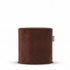 Laui Lounge Indoor Pouf Velvet Copper Ø44x46 cm, ronde koperkleurige velvet poef
