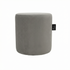 Laui Lounge Indoor Pouf Velvet Khaki Ø44x46 cm, ronde kakigroene velvet poef