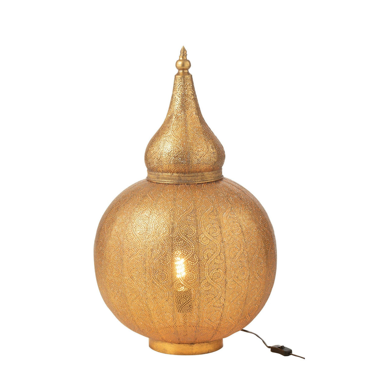 J-Line tafellamp Aladin metaal goud large