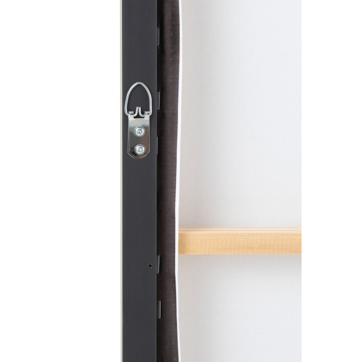 J-Line wandpaneel Frame Woman canvas wood zwart J-Line