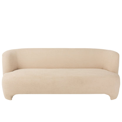 J-Line Witte 2/3-zits Sofa J-Line